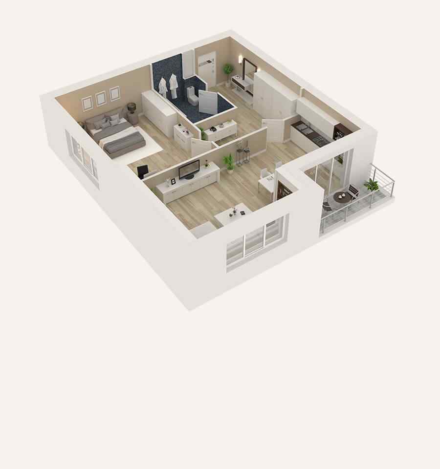 Three Bedroom
